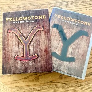 Yellowstone The Complete Series DVD Box Set - Brown Woodgrain Design
